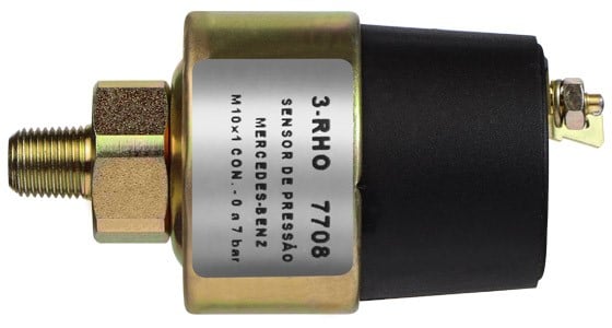 SENSOR DE PRESSAO MERCEDES-BENZ DE OLEO/CAMINHAO/ONIBUS  - 3RHO7708