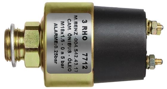 INTERRUPTOR PRESSAO  DE OLEO MECANICO MERCEDES-BENZ 24V 3RHO7712