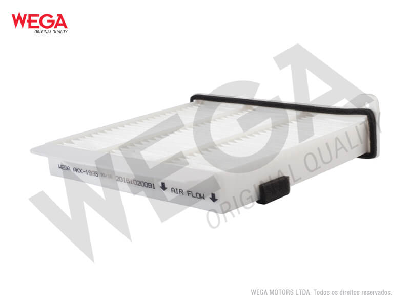 FILTRO CABINE AR CONDICIONADO MITSUBISHI L200 20 16V 2006 EM DIANTE - AKX1995 