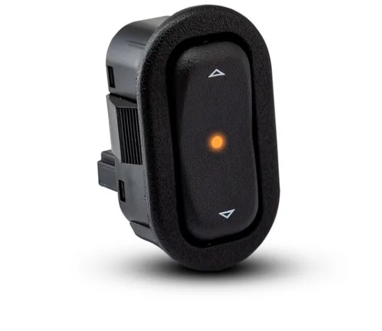 INTERRUPTOR DE VIDRO ELETRICO CELTA/CORSA APOS 2002 DIANTEIRO LADO DIREITO SIMPLES - AMP510.0000 ALMAPY