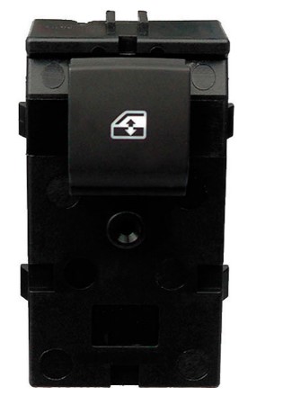 INTERRUPTOR DE VIDRO ELETRICO DIANTEIRO LADO DIREITO, SIMPLES, SEM LED COM CONECTOR GRANDE ONIX/PRISMA/SPIN/COBALT APOS 2013 - AMP510.0018 ALMAPY