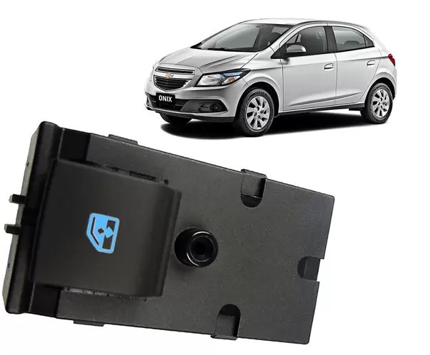 INTERRUPTOR DE VIDRO ELETRICO PRISMA APOS 2013 DIANTEIRO LADO DIREITO - AMP510.0022 ALMAPY