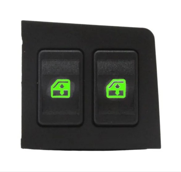 INTERRUPTOR VIDRO ELETRICO FIAT UNO 2002 A 2015 DIANTEIRO LADO DIREITO  - ALMAPY AMP520.0001