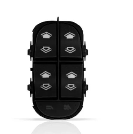 INTERRUPTOR DO VIDRO ELETRICO FORD FOCUS HATCH/FOCUS SEDAN 2000 A 2008 D.D T.D T.E - AMP530.0009 ALMAPY