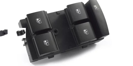 INTERRUPTOR DE VIDRO ELETRICO ECOSPORT 2007 A 2012 - AMP530.0018 ALMAPY