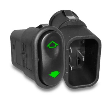 INTERRUPTOR VIDRO ELETRICO FORD ESCORT ZETEC ROCAM - ALMAPY AMP530.0019