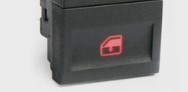 INTERRUPTOR DE VIDRO ELETRICO GOL/VOYAGE G5 APOS 2008 TRASEIRO LADO ESQUERDO PAINEL - AMP540.0005 ALMAPY