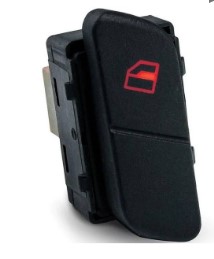 INTERRUPTOR DE VIDRO ELETRICO FOX/SPACEFOX/POLO 2003 TRASEIRA LADO DIREITO - AMP540.0008 ALMAPY
