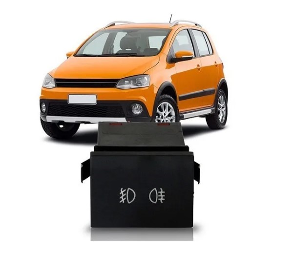 INTERRUPTOR DE FAROL DE MILHA VOLKSWAGEN FOX  SPACEFOX 2003 A 2009 -ALMAPY- AMP540.0024