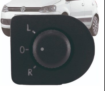 INTERRUPTOR PARA RETROVISOR ELETRICO FOX G4 2004 A 2015/GOL G4 2006 A 2013/VOYAGE G5 2008 A2013/GOLF 1998 A 2012 - AMP540.0050 ALMAPY