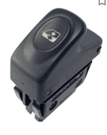INTERRUPTOR DE VIDRO ELETRICO RENAULT CLIO APOS 1999 5 PINOS SIMPLES - AMP560.0002 ALMAPY