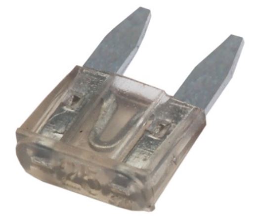 FUSIVEL MINI DE LAMINA 25 AMPERES.CRISTAL- AMS17025