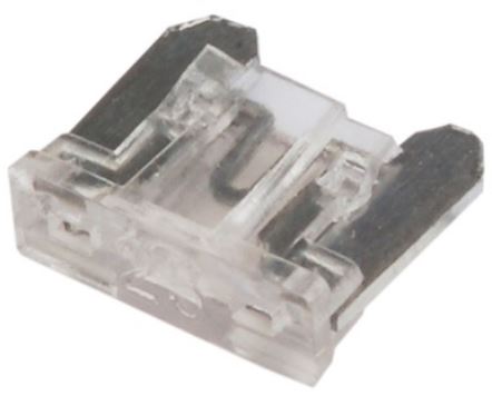 FUSIVEL MINI PERFIL BAIXO 25 AMPERES. CRISTAL- AMS17525