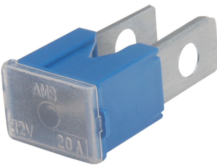 FUSIVEL MEGA-MACHO 20 AMPERES. AZUL CLARO-AMS19120