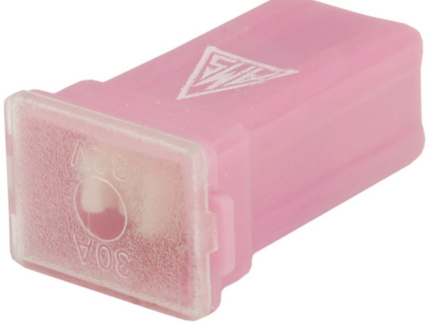 FUSIVEL MIDI-FEMEA 30AMPERES. ROSA-AMS19330