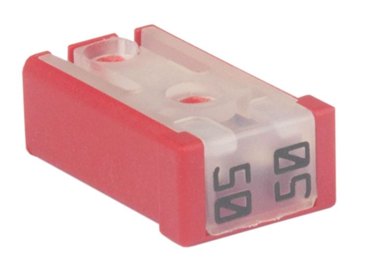 FUSIVEIS MIDI FEMEA MCASE FENDA PLUS 50 AMPERES VERMELHO - AMS19850