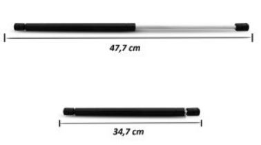 AMORTECEDOR DE MALA FORD FOCUS HATCH 2002.. (MULTIQUALITA) - APX0401