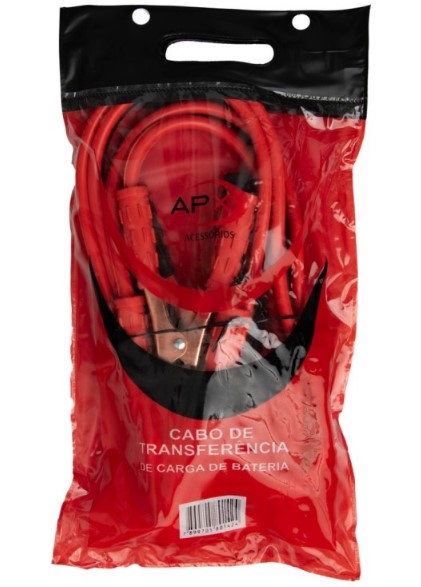 CABO CHUPETA DE TRANSFERENCIA DE BATERIA  CABO 400AH 2,5 METROS - MULTIQUALITA APX0472