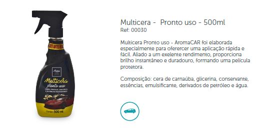 MULTICERA PRONTO USO AROMA CAR 500ML