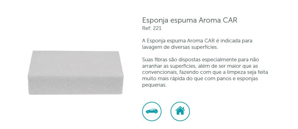 ESPONJA PARA LAVAR VEICULOS AROMACAR