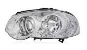 FAROL PRINCIPAL FIAT PALIO 2009 A 2013 LADO ESQUERDO  FAROL H1/H1 FOCO DUPLO MASCARA CROMADA E CANHÃO CROMADO ARTEB - ART0161003