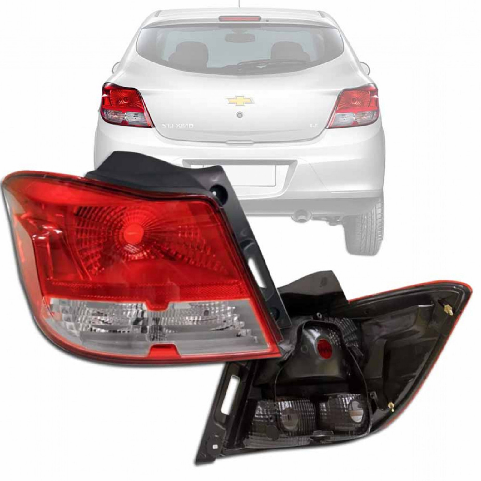 LANTERNA TRASEIRA ONIX 12> CRISTAL LE GM