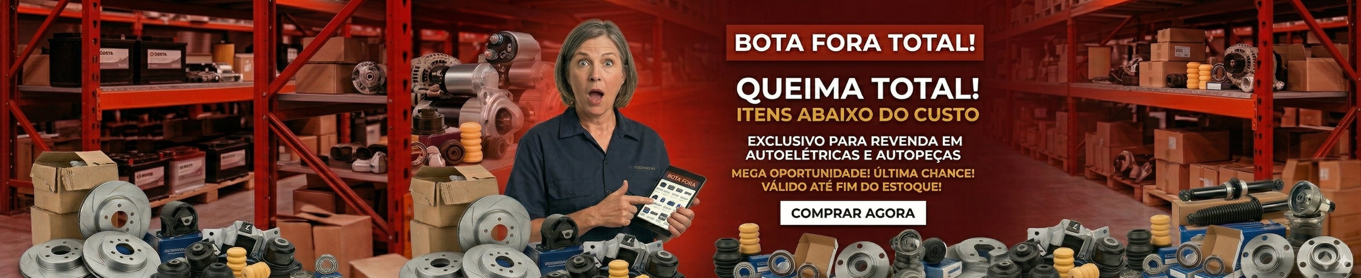 QUEIMA DE ESTOQUE