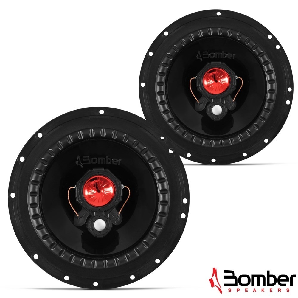 AUTO FALANTE 6 TRIAXIAL 50RMS BOMBER  - BMB116254  