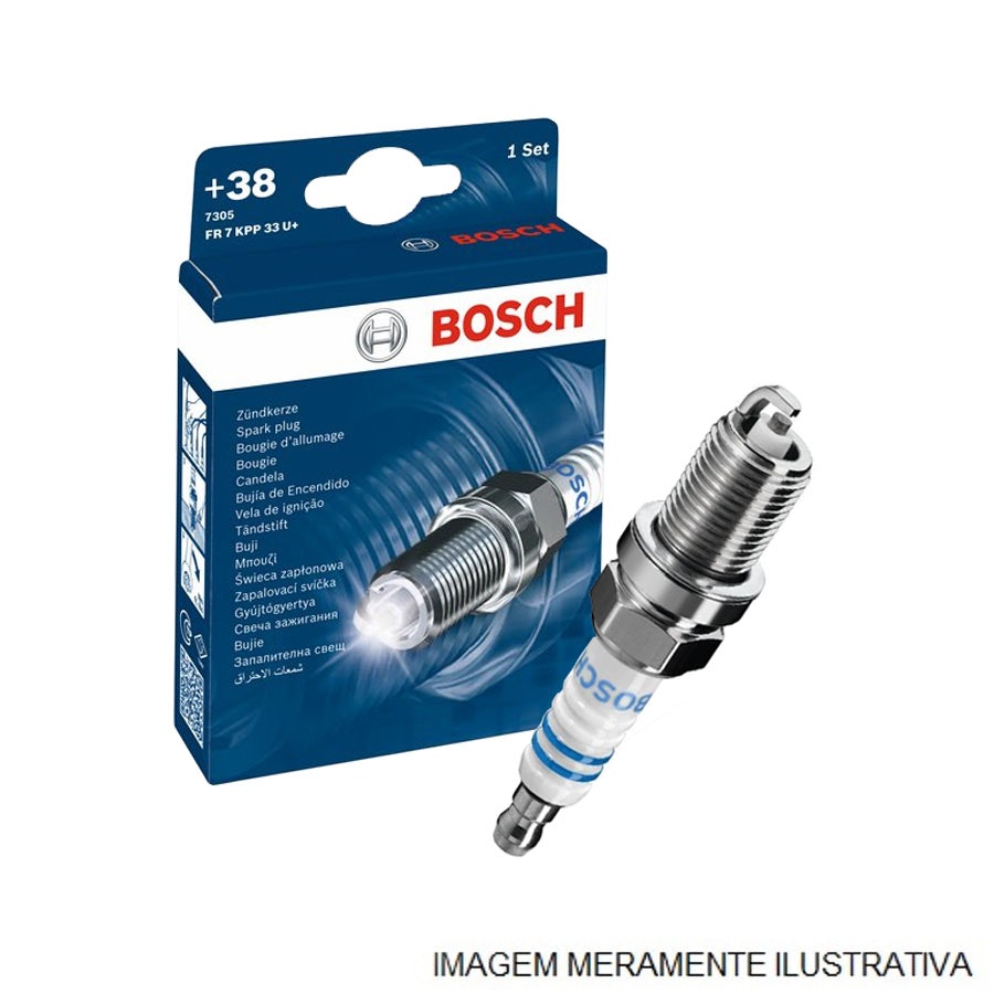 VELA DE IGNICAO GOL 01.. GOLF 98.. POLO 02.. - BOSCH0242235788  