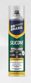 SILICONE SPRAY ALTO RENDIMENTO 400ML/230G - BR0101100023 BR BRASIL
