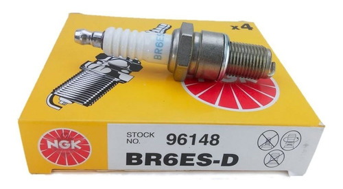 VELA DE IGNICAO 041LX6WA BR6ES - BR6ES  