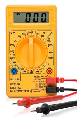 MULTIMETRO DIGITAL DISPLAYI LCD - GOLDE CABOS BT830B