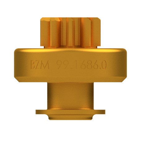 IMPULSOR MOTOR PARTIDA 9 DENTES FORD COURIER FIESTA KA APOS 2010 - BZM1686