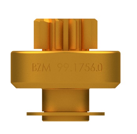 IMPULSOR DE PARTIDA RENAULT CLIO   FORD FIESTA  FOCUS  SISTEMA VALEO 10 DENTES - BZM1756