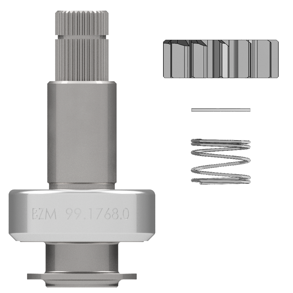 IMPULSOR PARTIDA VOLKSWAGEN AMAROK 12 E 33 DENTES -BZM1768