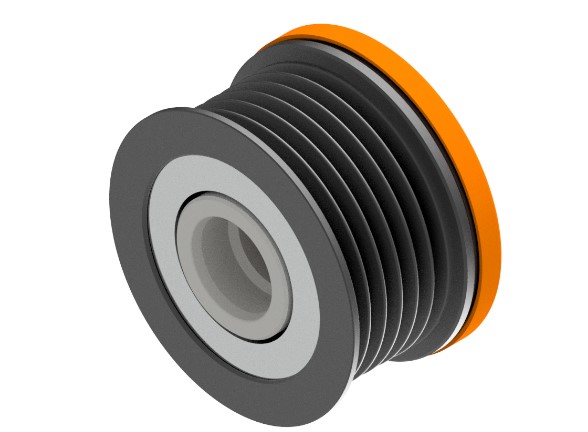 POLIA RODA LIVRE GM VECTRA/ASTRA 6PK- BZMP1002