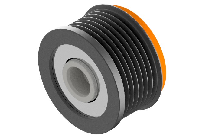 POLIA RODA LIVRE PARA ALTERNADOR FORD RANGER - BZMP1004 BZM