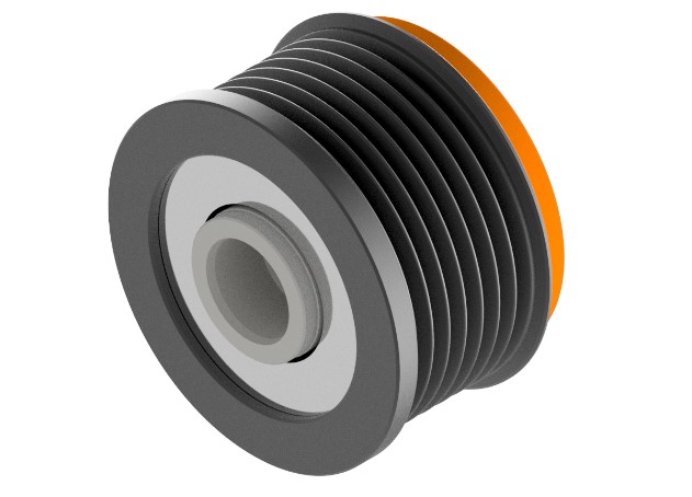 POLIA RODA LIVRE FORD RANGER/TRANSIT 7PK - BZMP1011