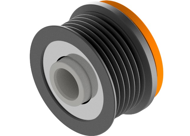 POLIA RODA LIVRE FORD FOCUS -BZM - BZMP1061