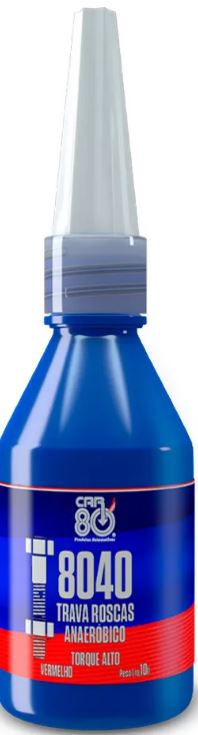 TRAVA ROSCA E VEDADOR ANAERÓBICO VERMELHO 10G - CAR8040