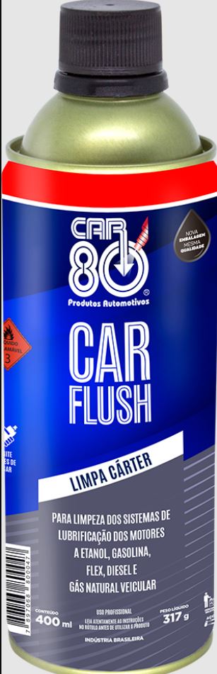 LIMPA CÁRTER CAR FLUSH 400ML - CAR80FLUSH12