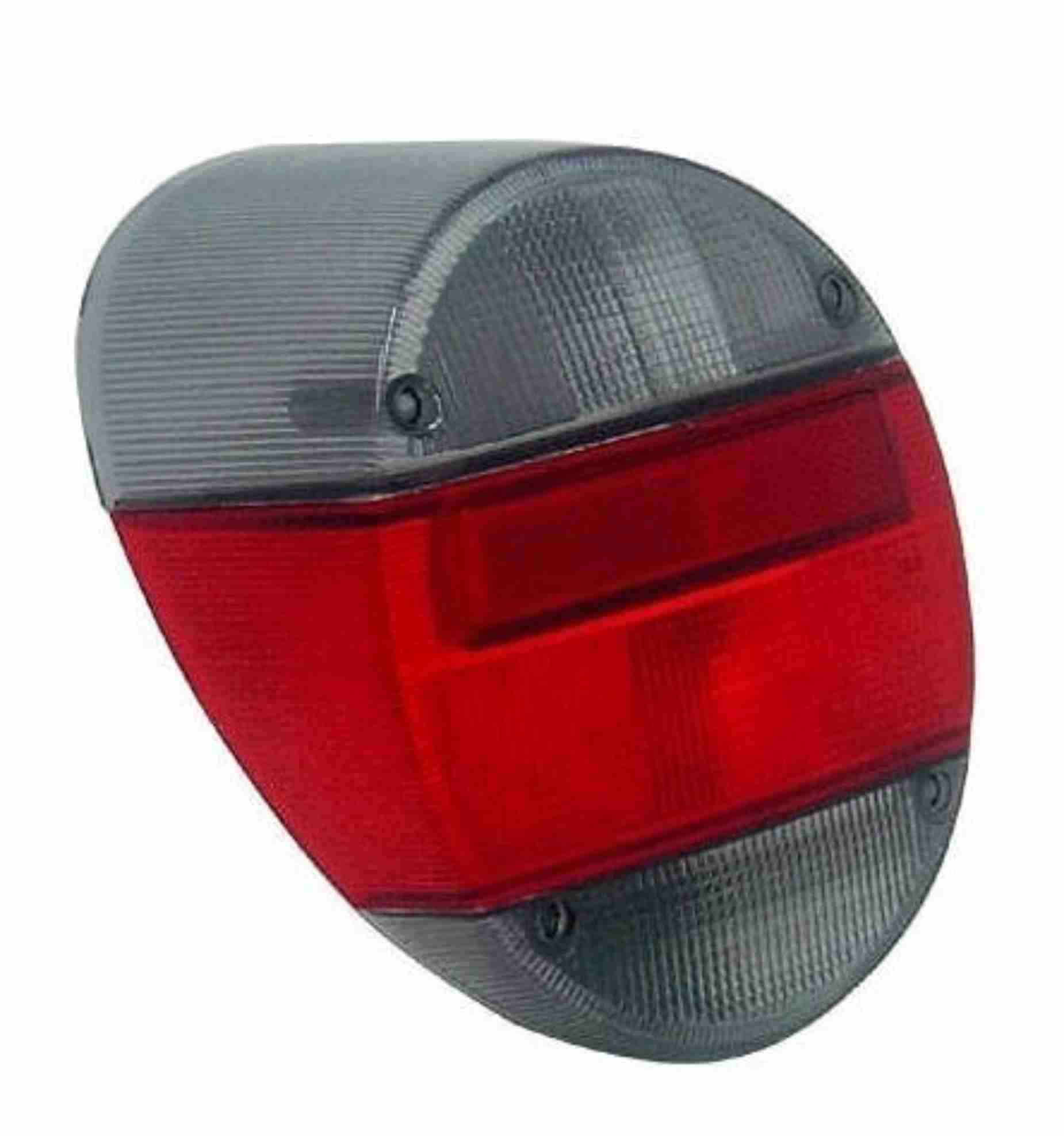 LENTE DA LANTERNA TRASEIRA LADO DIREITO E LADO ESQUERDO VOLKSWAGEN FUSCA  FUME MODELO FAFA - COFRAN - 2301.9