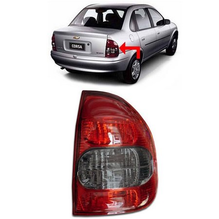 LANTERNA TRASEIRA GM CORSA 2000 FUME LADO DIREITO FUME  - CF3096.90 COFRAN