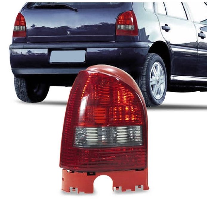 LANTERNA TRASEIRO VOLKSWAGEN GOL GIII 1999 A 2005 RE FUME ABA VERMELHA LADO ESQUERDO  - CF3347.90 COFRAN
