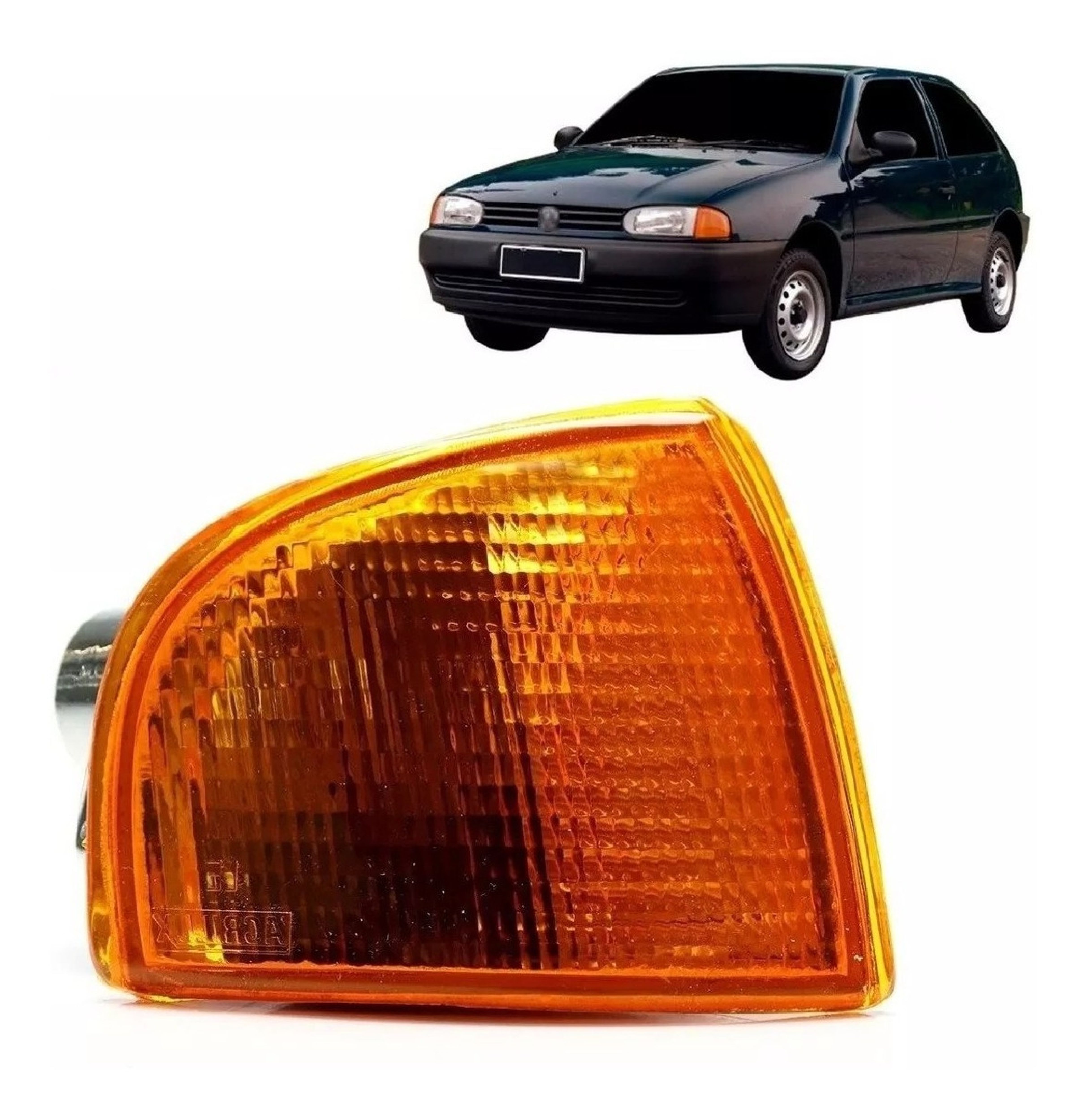LANTERNA DIANTEIRA VOLKSWAGEN GOL/PARATI /SAVEIRO 1995 A 1999 AMBAR ARTEB LADO ESQUERDO  - CF3363.10 COFRAN