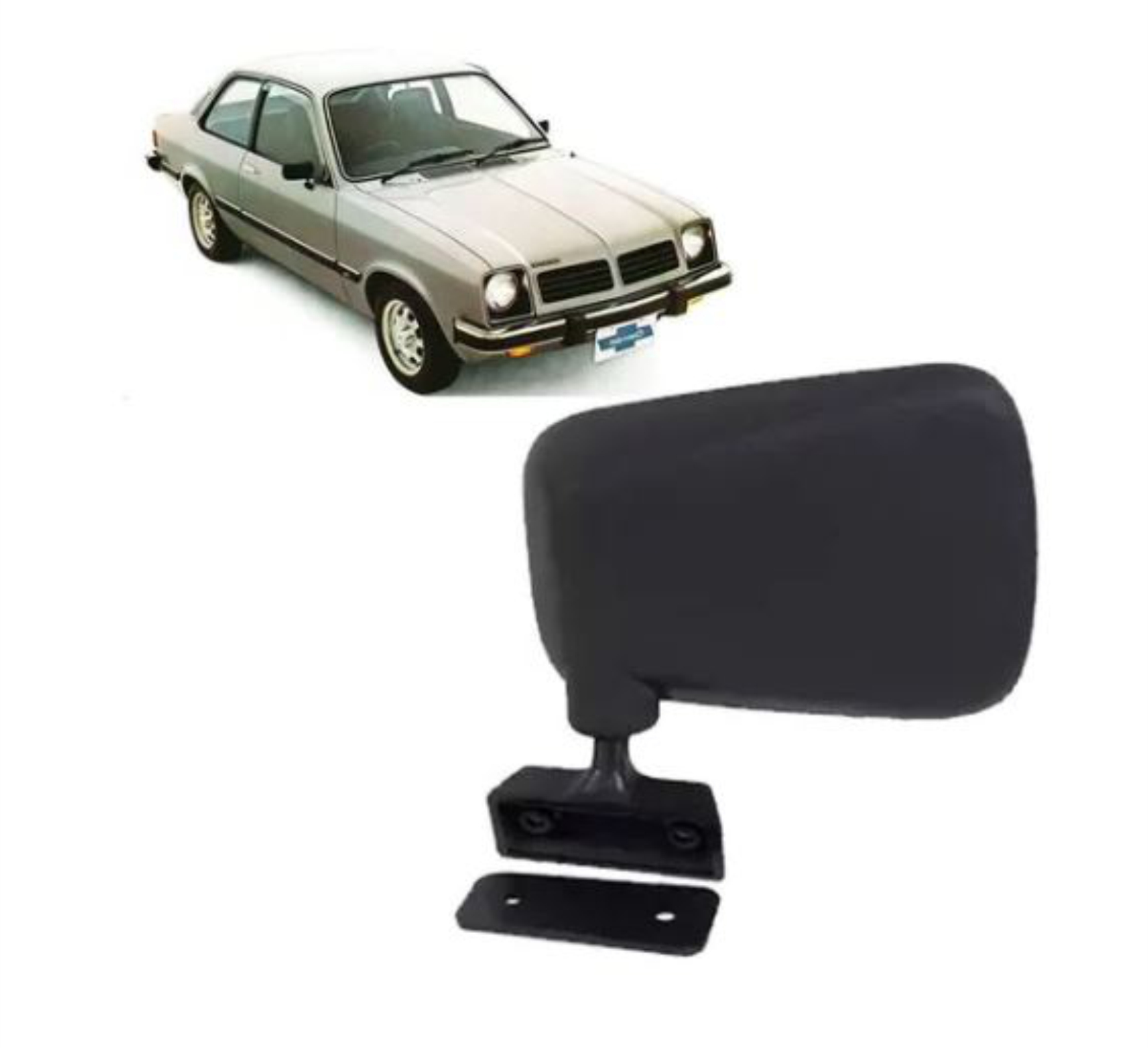 RETROVISOR GM OPALA/CARAVAN 1981 A 1984 LADO ESQUERDO  - CF8201 COFRAN