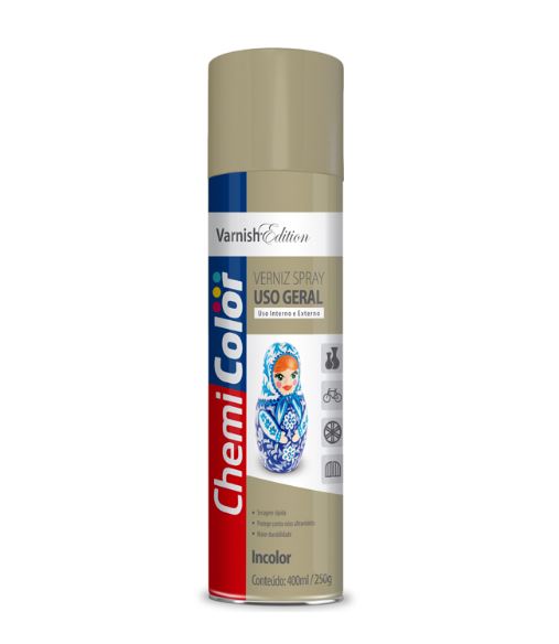 SPRAY VERNIZ 400ML CHEMICOLOR