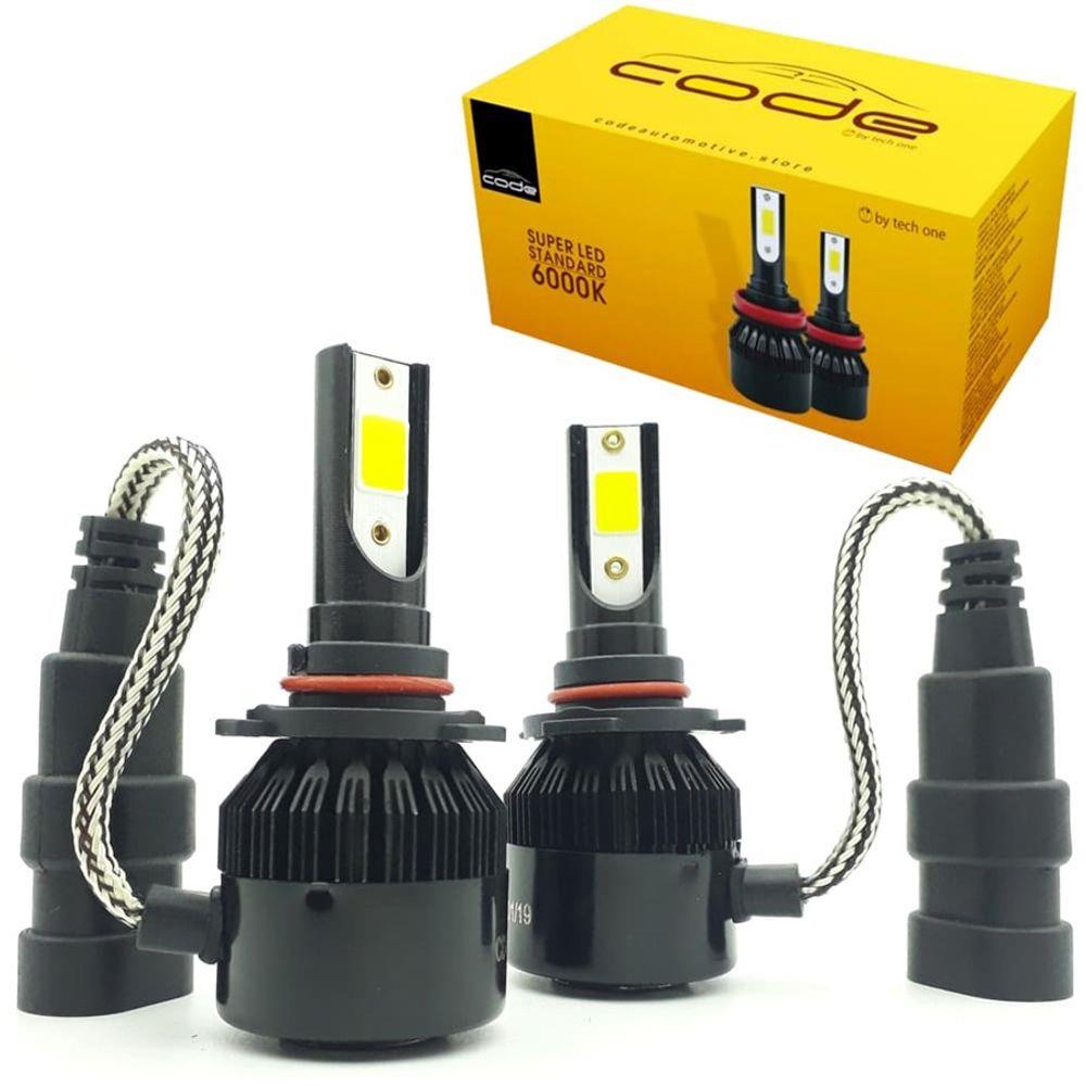 KIT LAMPADA SUPER LED HB3/HB4 9005/9006 12V 6000K - TECHONE 6114