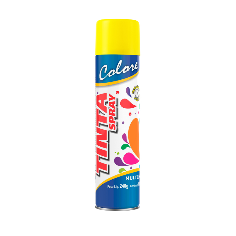 SPRAY AMARELO 400ML COLORE