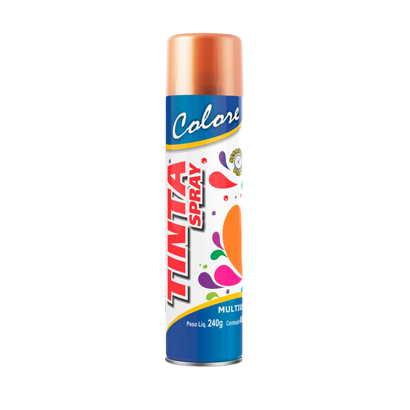 SPRAY COBRE METALICO 400ML COLORE